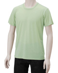 竹布半袖Ｔシャツ男性用ライトグリーン